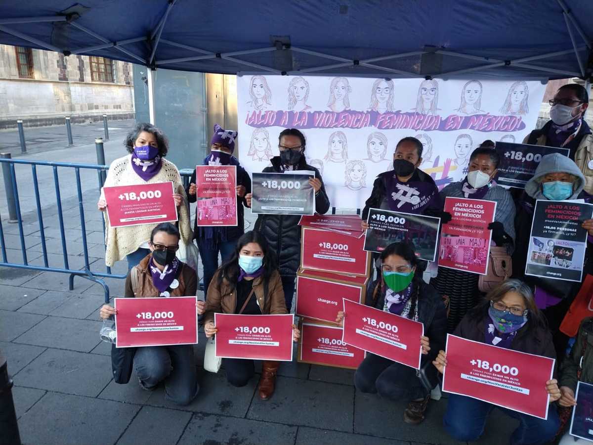 Integrantes del Observatorio Ciudadano Nacional de Feminicidio | César Velázquez