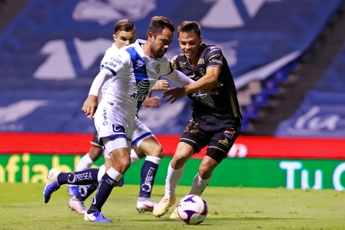 Puebla vs León, ida de los cuartos de final del Guard1anes 2020 (Imago7)