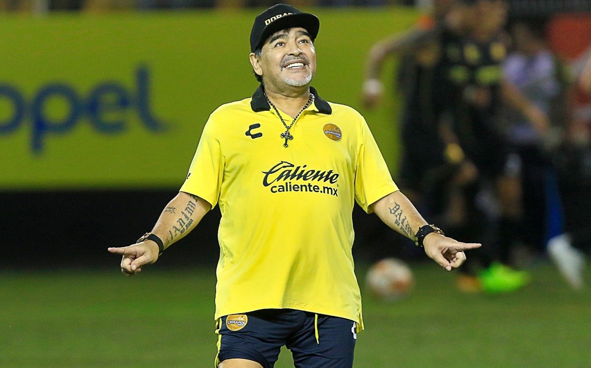 Diego Armando Maradona, ex técnico de Dorados (Imago7)