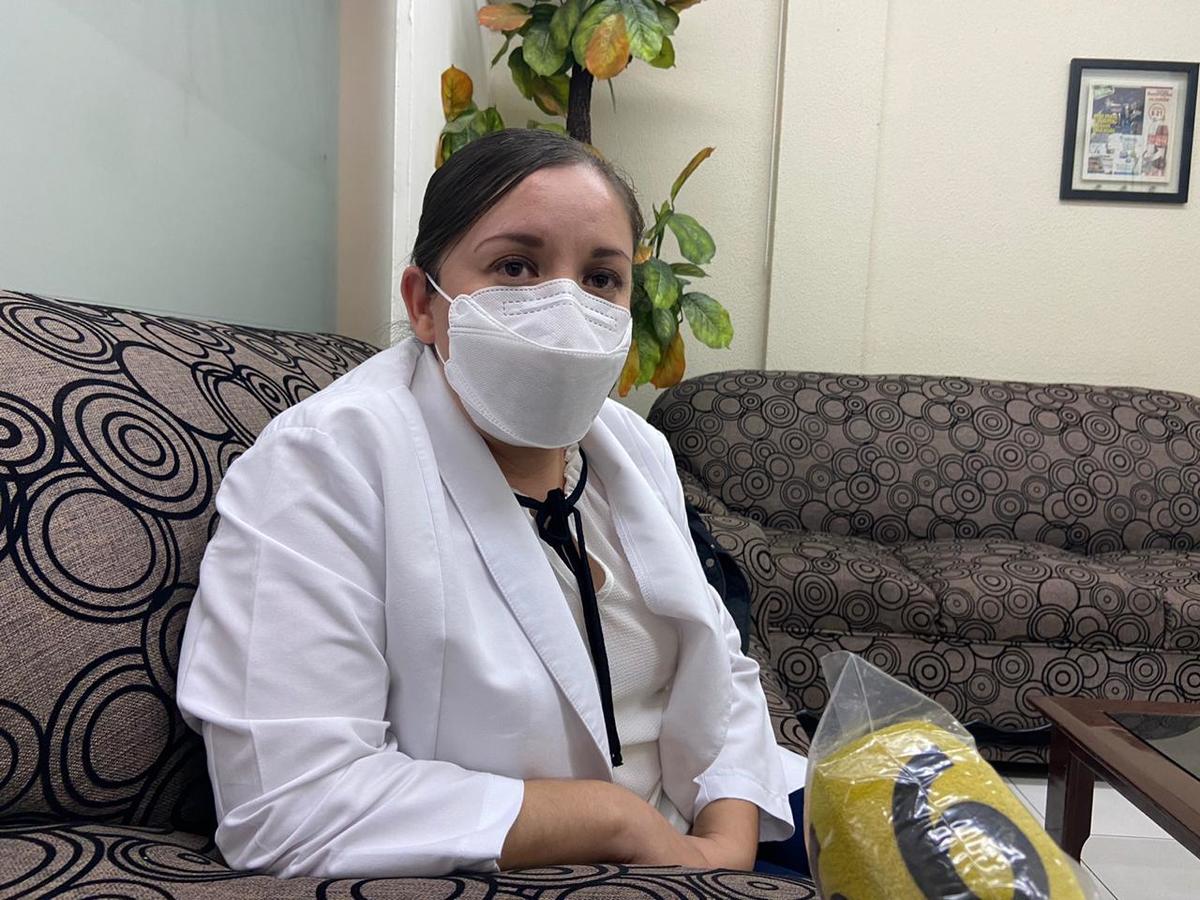 Gema González es médico general el Hospital de Salud Mental “Miguel Vallebueno”. (Gilberto Lastra)