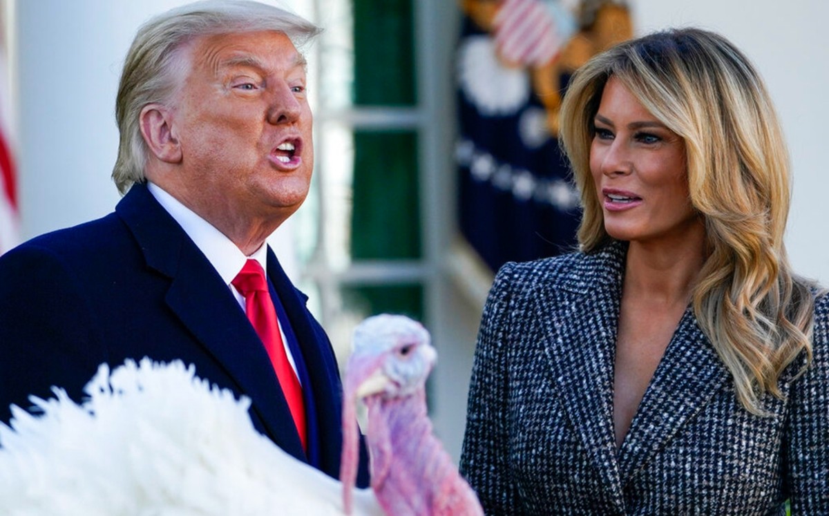 Trump indulta en la Casa Blanca a su último pavo del Día de Acción de Gracias