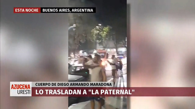 Tras autopsia, trasladan cuerpo de Maradona a La Casa Rosada, donde será velado