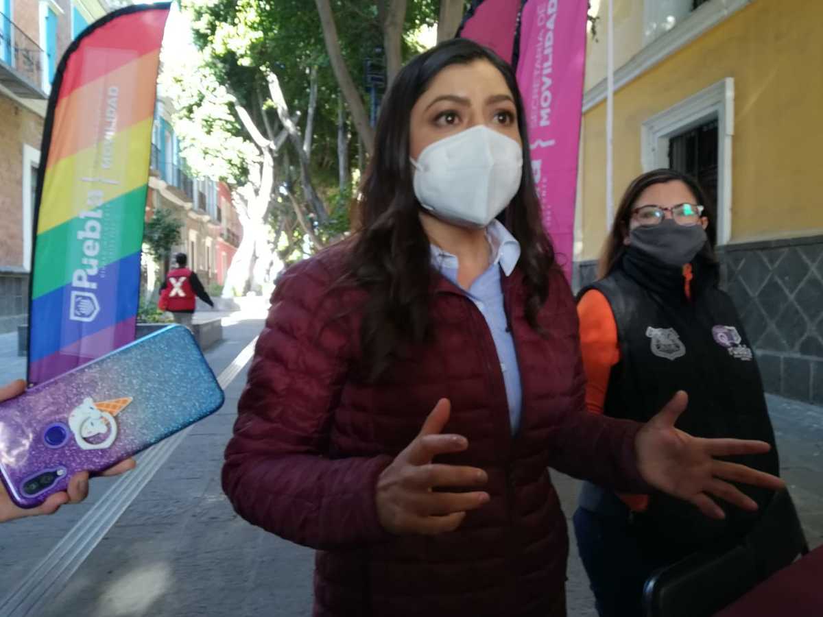 Claudia Rivera, presidenta municipal. (Angélica Tenahua)