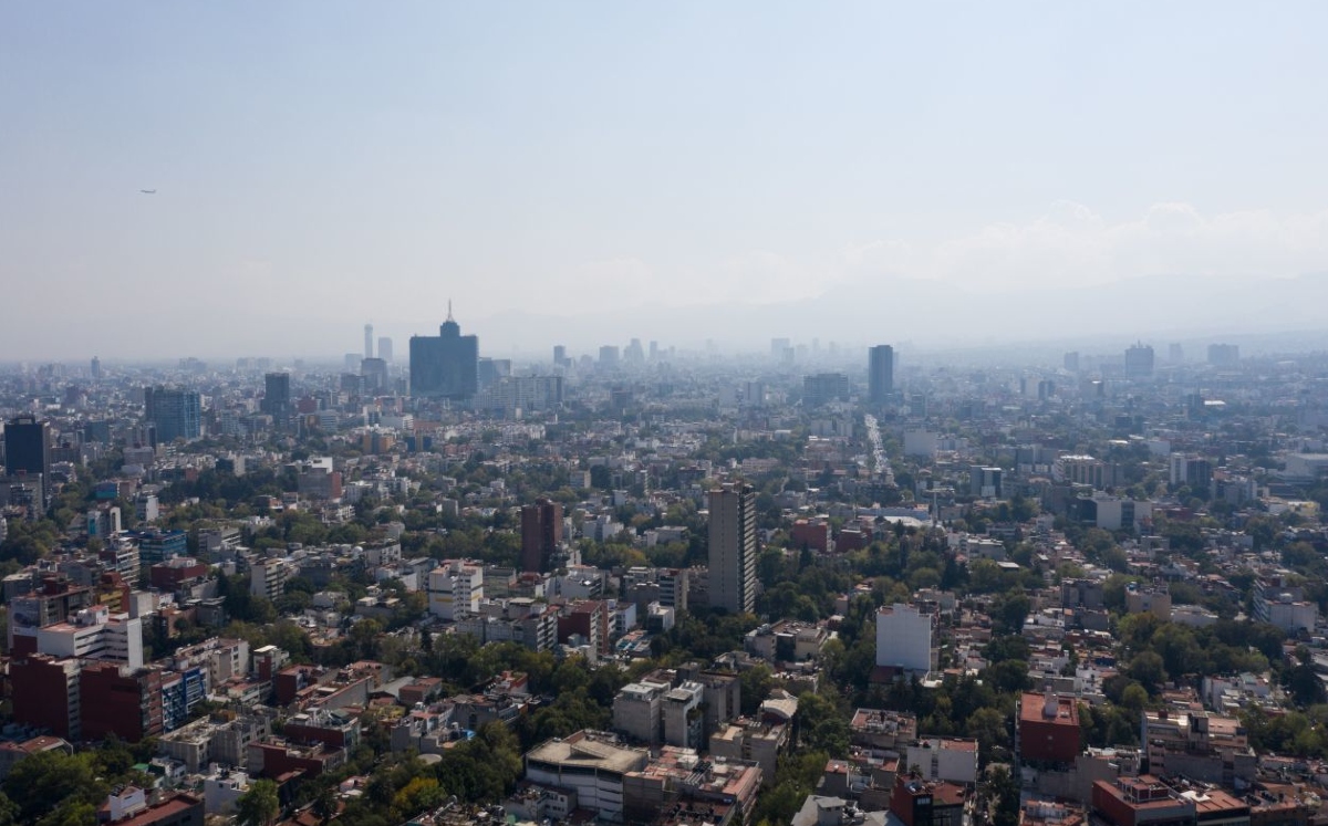 Contaminación en la CdMx. (Cuartoscuro)