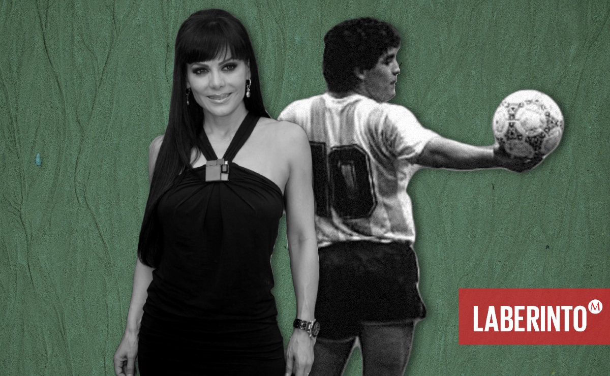 Maradona y Maribel Guardia se conocieron en 1986. (Montaje digital: Laberinto)