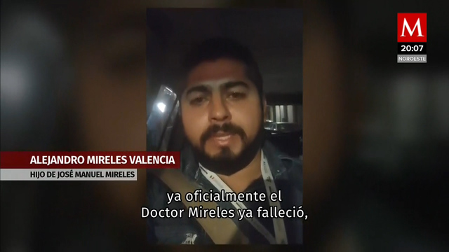 Murió José Manuel Mireles tras ser hospitalizado por covid-19