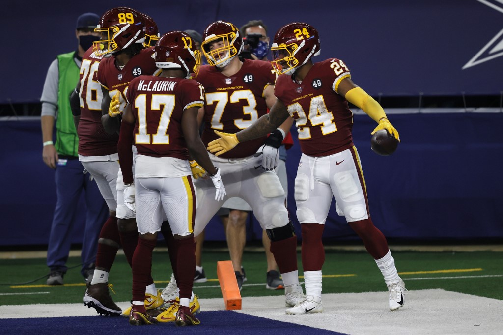Washington venció a Dallas Cowboys (AFP)