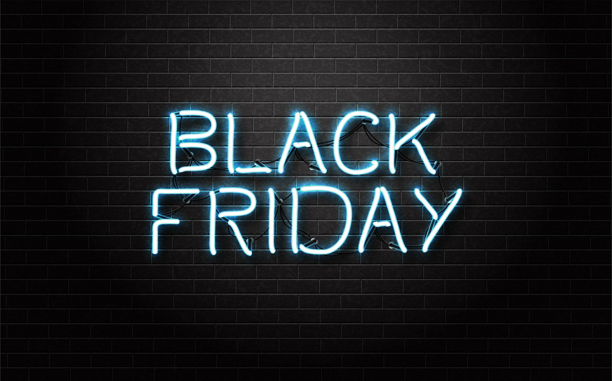 Black Friday. (Shutterstock).