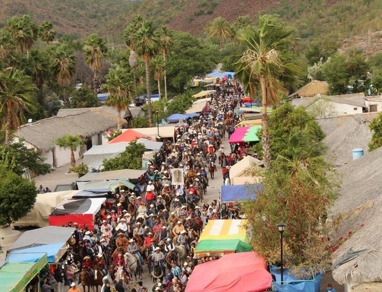 También se cancelaron las tradicionales peregrinaciones y cabalgatas. (Margarita Rojas)