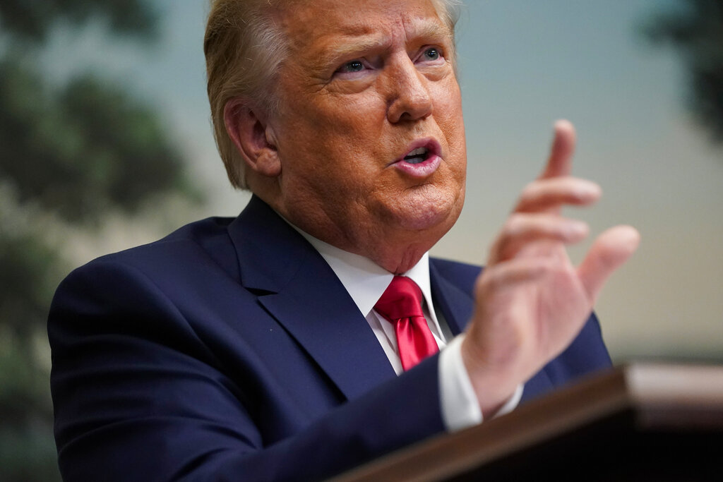 Donald Trump ha estado buscando impedir la certificación de los resultados de la elección presidencial. (AP)
