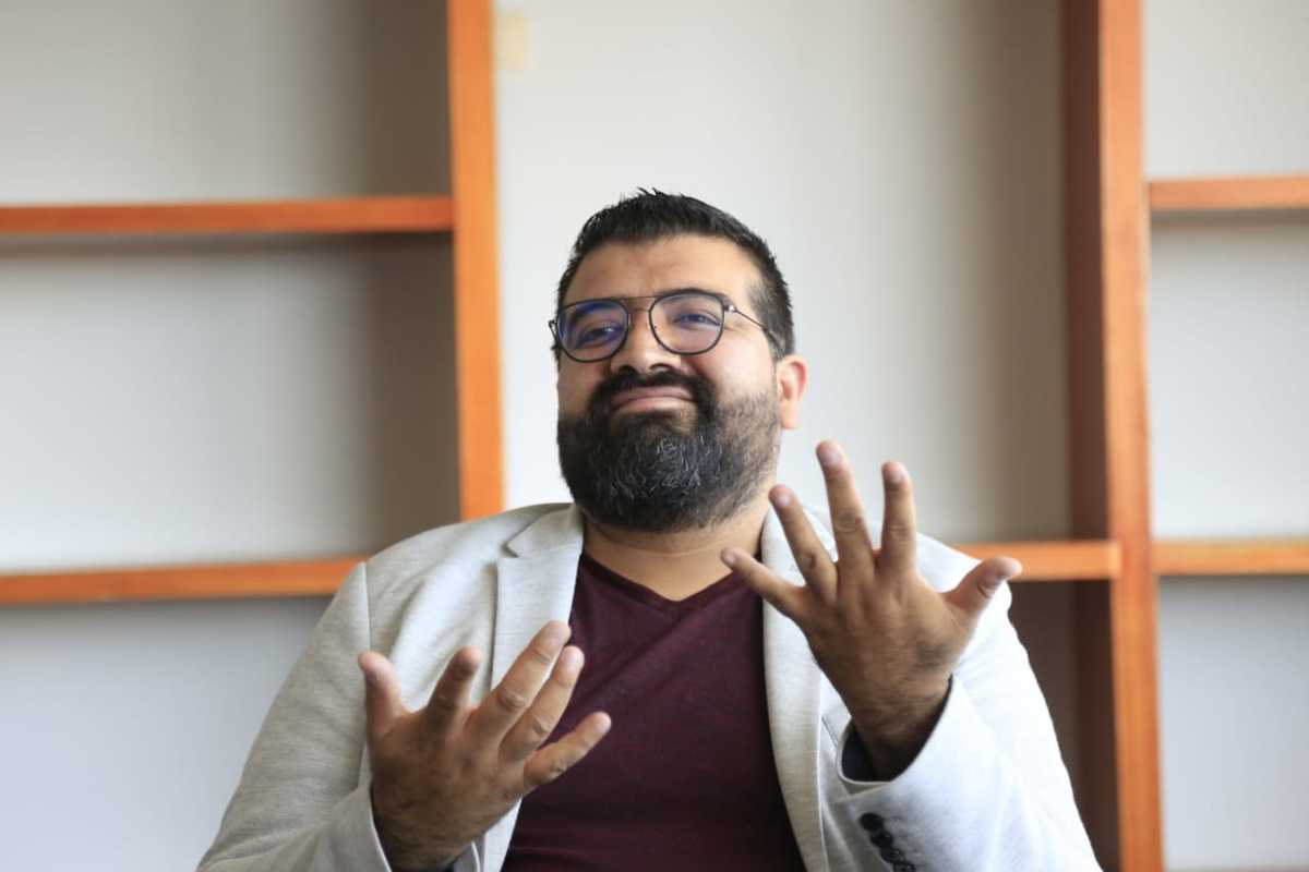 Jóvenes sordos imparten talleres de educación inclusiva y lenguaje de señas. (Andrés Lobato)