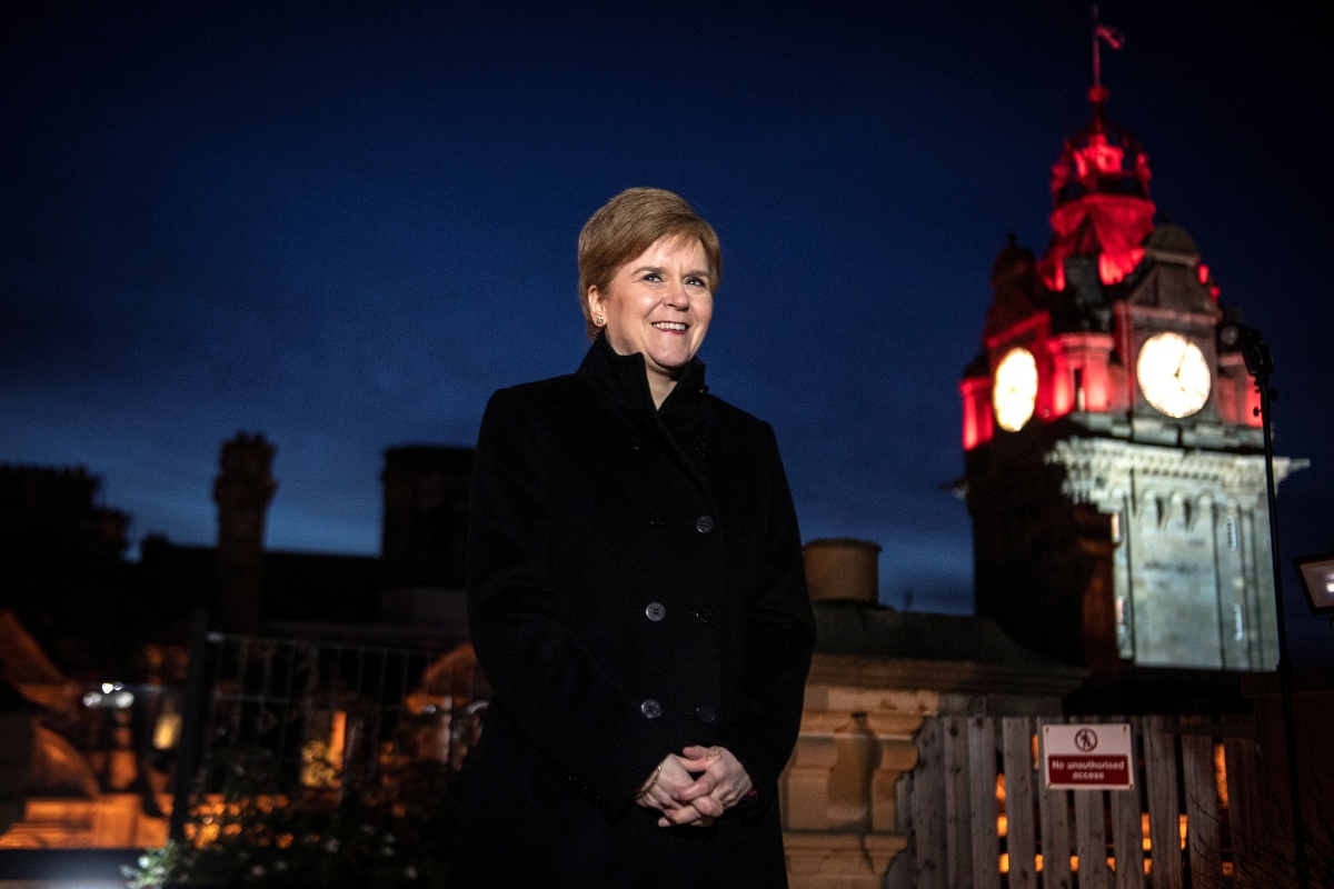 Nicola Sturgeon es la principal lideresa política de Escocia. (Reuters)