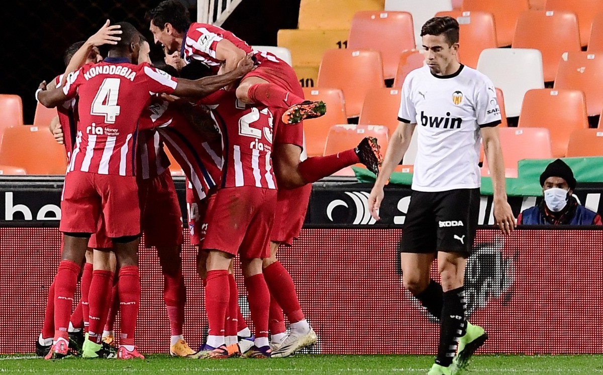 Atlético de Madrid vs Valencia (AFP)