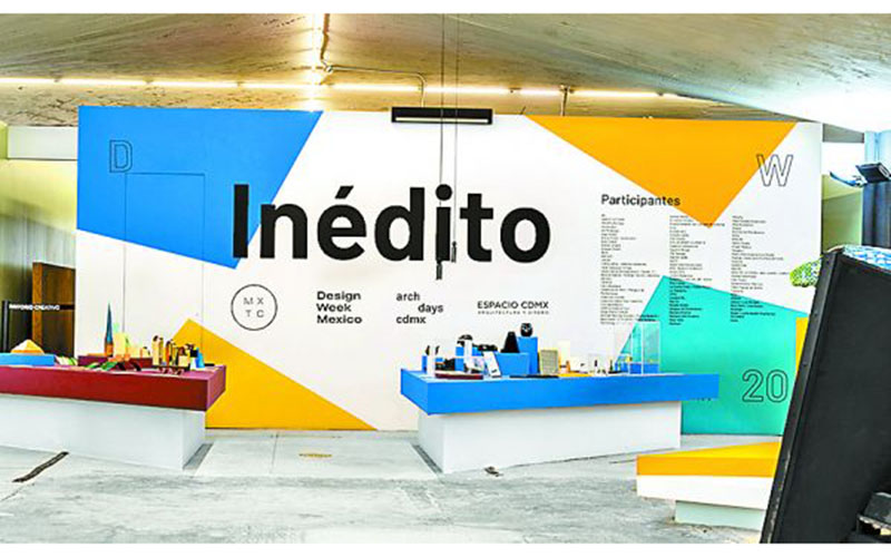 Inédito 2020, detalla Cabrero, es una exhibición compuesta por trabajos de diferentes diseñadores y creativos. (Cortesía Jaime Navarro)