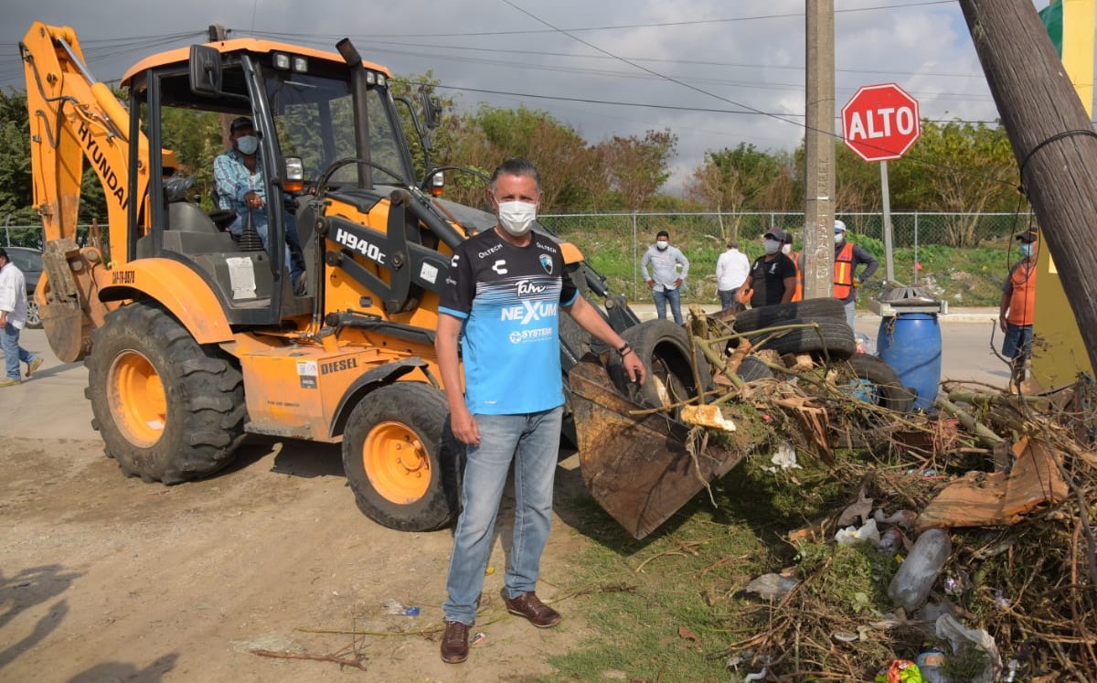 Jesús Nader lleva jornada a la zona norte. (Cortesía)