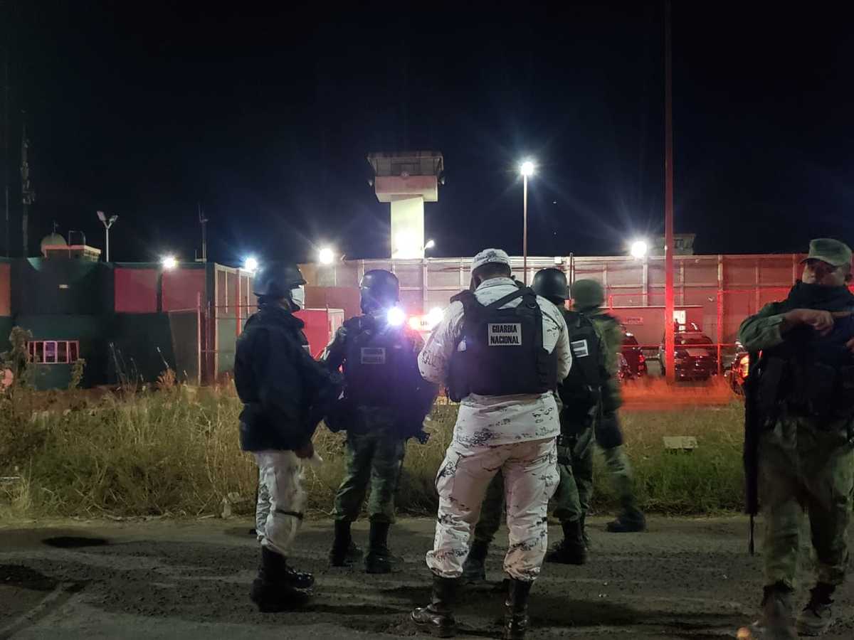 La riña comenzó en el área de sentenciados. (Especial)