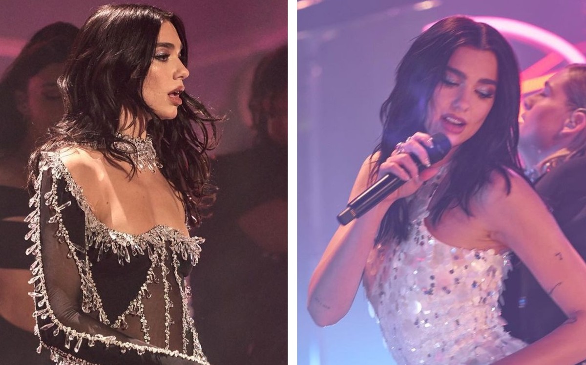 La cantante cautivó a sus seguidores con los 'looks' que presentó en la transmisión. (Twitter)
