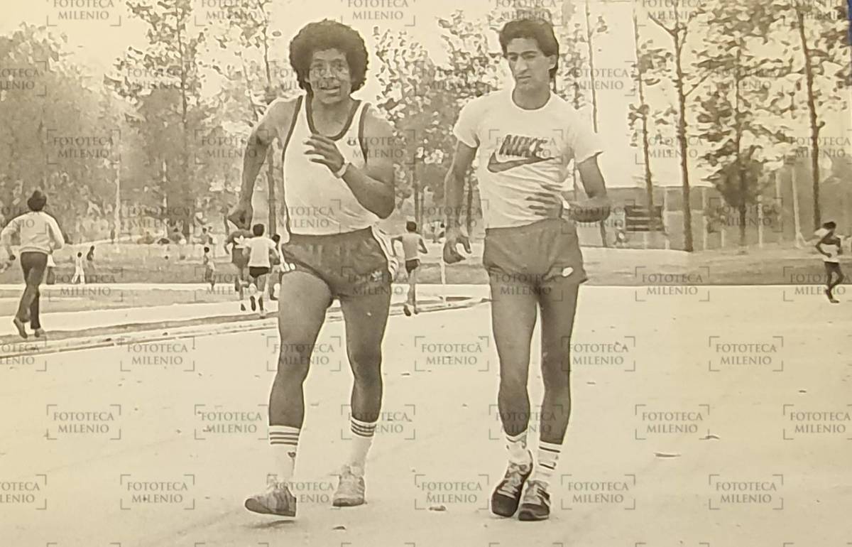 Daniel Bautista, primer oro para México en atletismo (Fototeca Milenio)