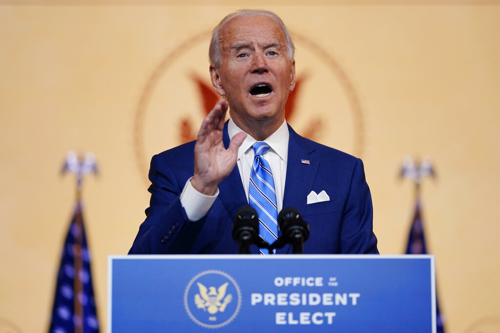 Joe Biden tiene dos perros y planea tener un gato dentro de la Casa Blanca. (AP)