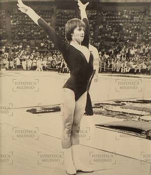 Nadia Comaneci logró la perfección en 1976