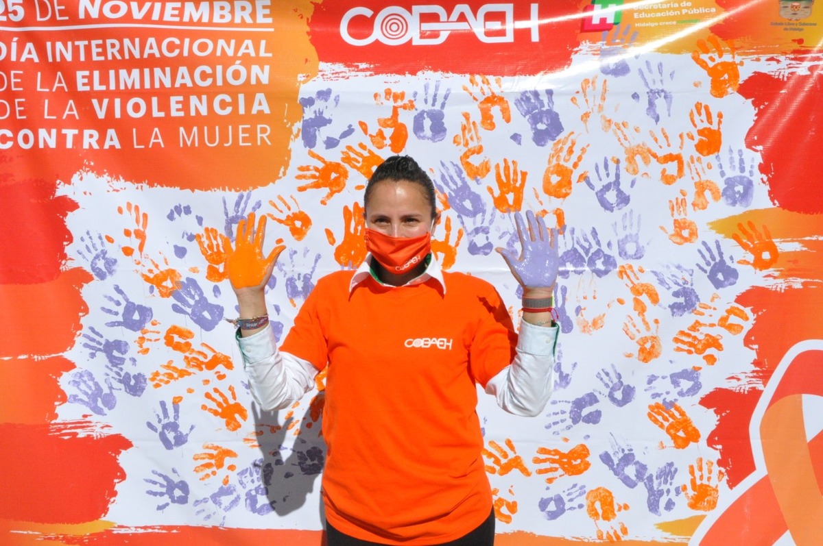 Selene Salomón, encargada de la Unidad de Género del Colegio de Bachilleres del Estado de Hidalgo. (Cortesía)