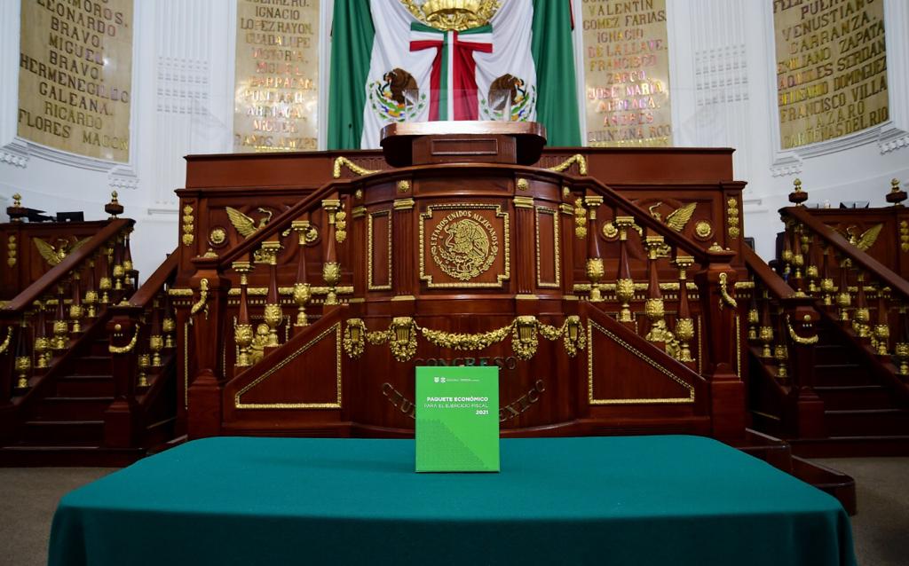 El análisis del Paquete Económico 2021 comenzará en diciembre. (@Congreso_CdMex)