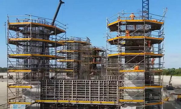 Avances en la construcción de la refinería de Dos Bocas. (Especial)