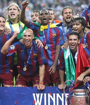 Barcelona y Rafael Márquez, campeones de la Champions League 2006