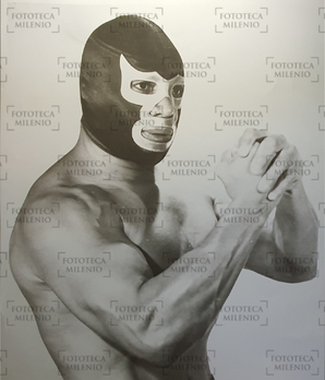 Blue Demon, legendario luchador mexicano también conocido como el Demonio Azul