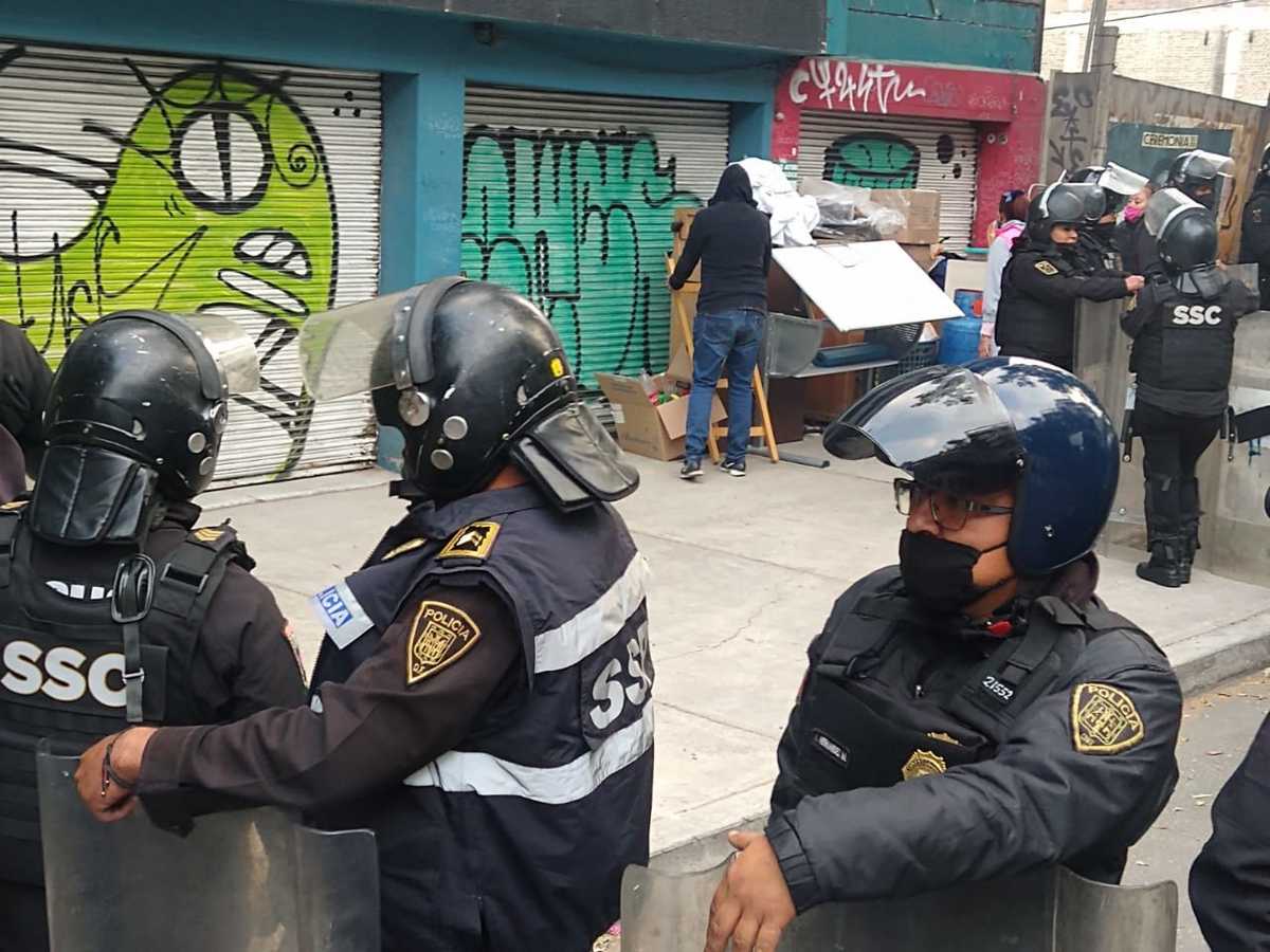 CDMX: Desalojo de vivienda en la colonia Roma (César Velázquez)