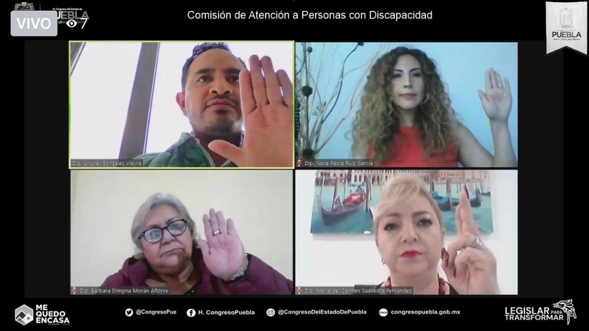 Comisión de Atención a Personas con Discapacidad. (Especial)