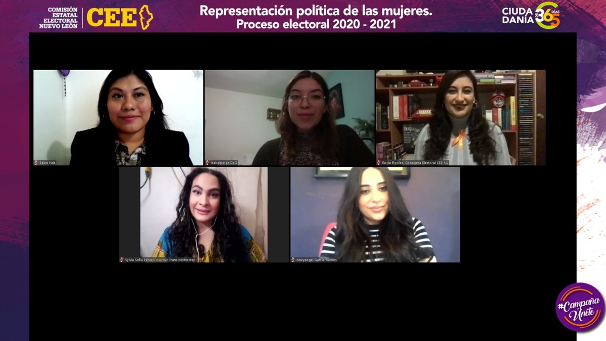 El cual formó parte de las actividades de la Campaña Únete para Poner fin a la Violencia Política contra las Mujeres. Foto: Especial