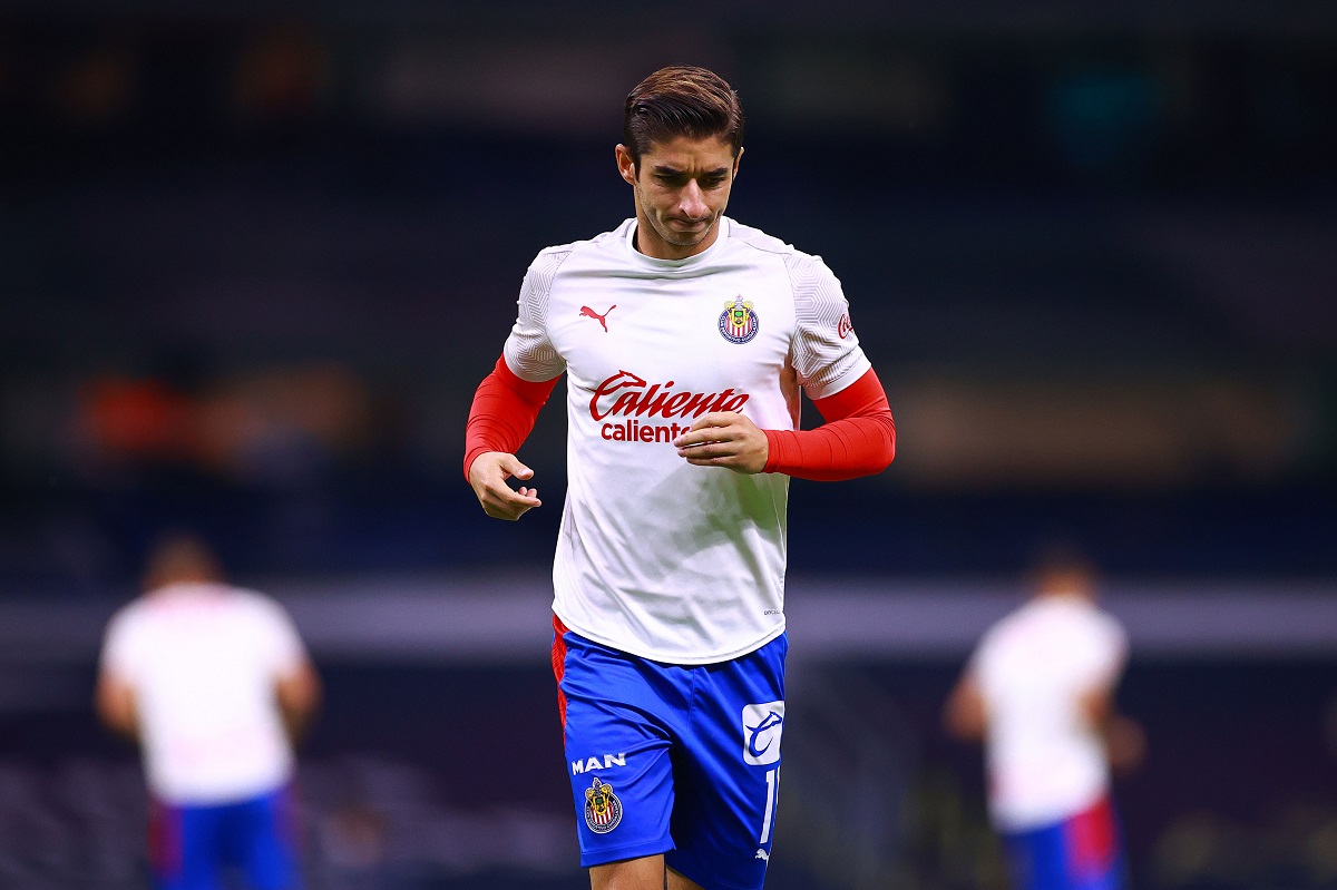Isaác Brizuela, jugador de Chivas (Imago7)