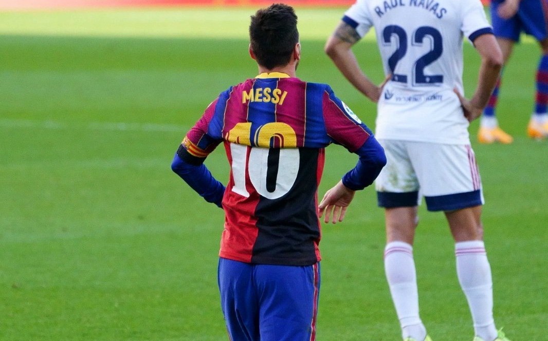 Lionel Messi (Twitter @FCBarcelona_es)