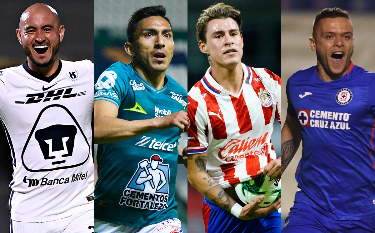 Pumas, León, Chivas y Cruz Azul, semifinalistas de la Liga MX (Imago7)