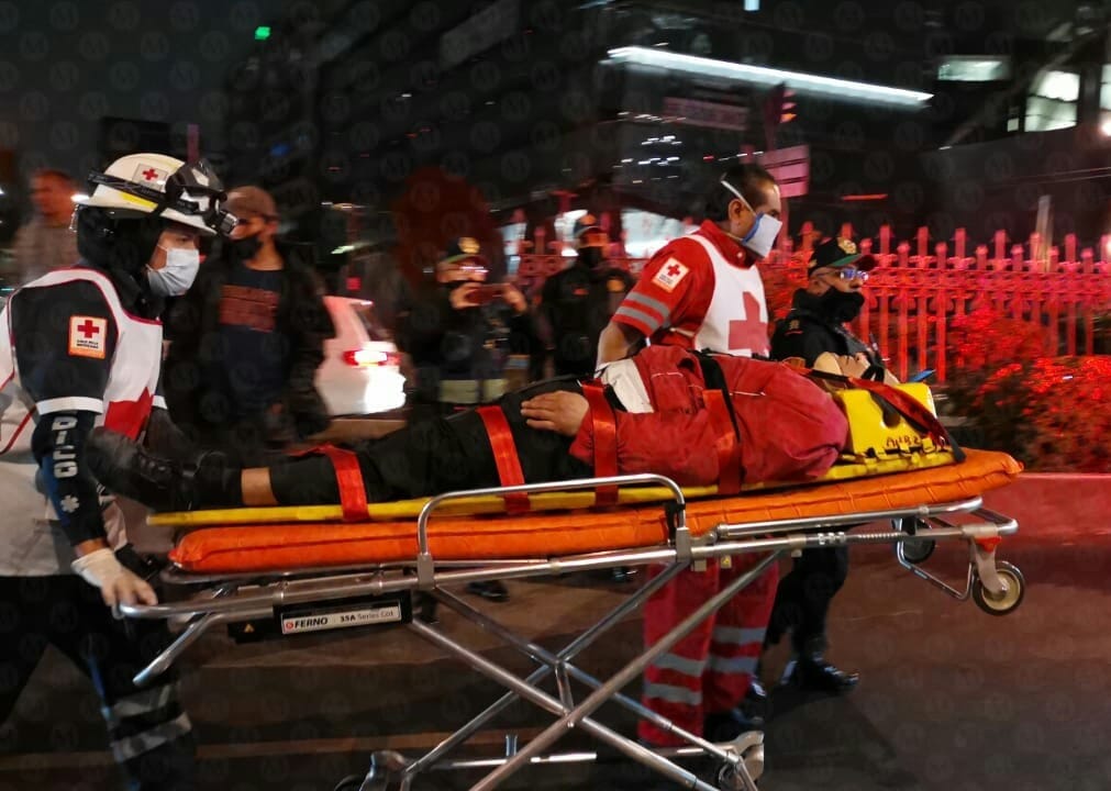 Trasladaron al afectado a un hospital | Jorge Becerril