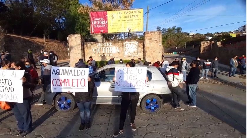 Cierre de hoteles en Oaxaca por que se niegan a pagar aguinaldos