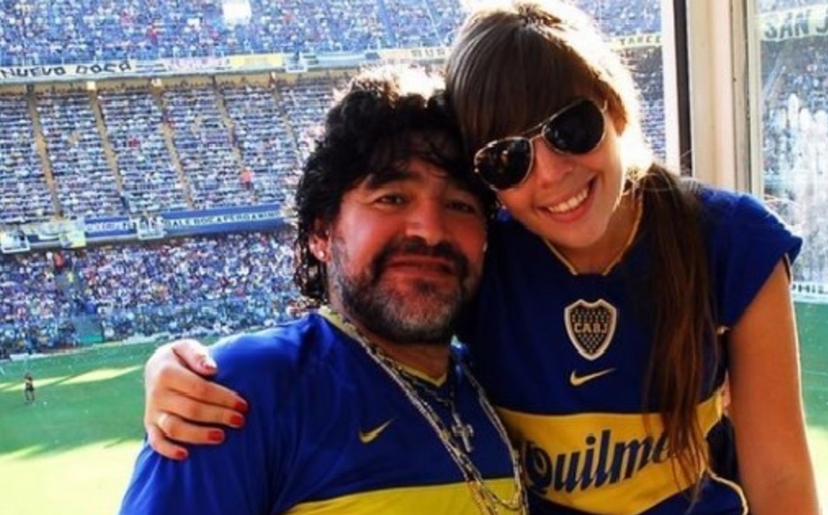 Diego Armando Maradona y Dalma (Instagram: @dalmaradona)