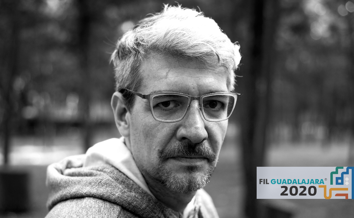 Emiliano Monge, autor de 'Tejer la oscuridad'. (Cortesía: FIL Guadalajara)