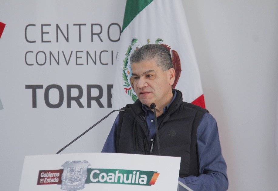 Gobernador de Coahuila, Miguel Ángel Riquelme Solís. (Manuel Guadarrama)
