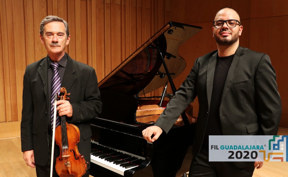 Konstantin Ziumbilov y Carlos Alberto Gutiérrez interpretarán a Beethoven. (Cortesía: FIL Guadalajara)