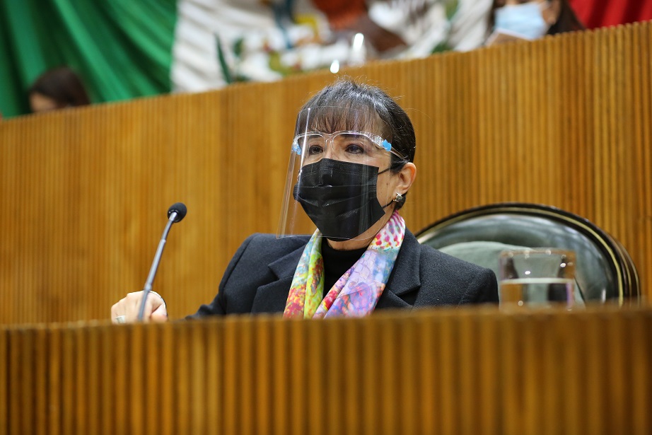 María de los Ángeles Errisúriz, titular de la Secretaría de Educación. Foto: Especial.