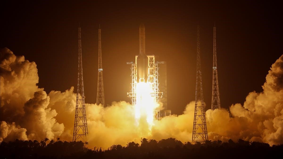 La sonda china Chang'e-5 fue lanzada el 24 de novimenbre. | Reuters