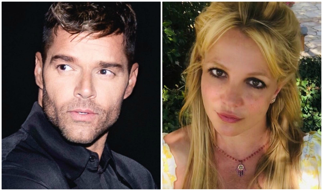 Después de 19 años Britney Spears y Ricky Martin se reencontraron (Instagram).