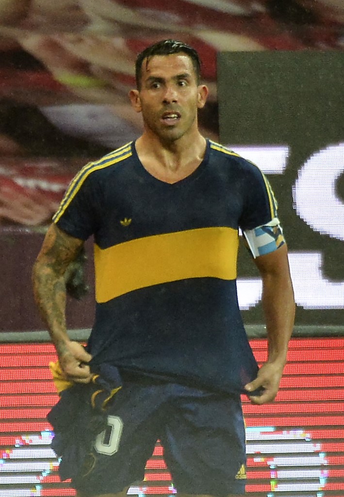 Carlos Tevez (AFP)