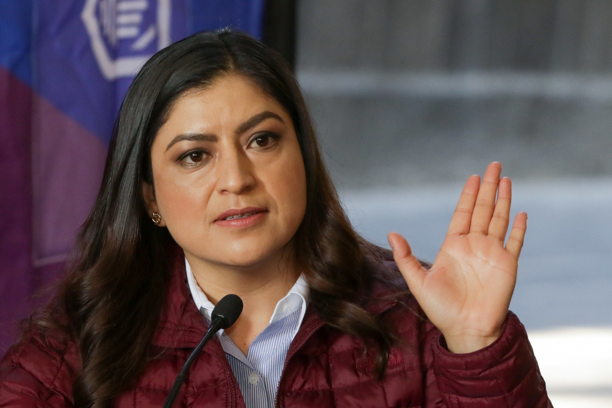 Claudia Rivera Vivanco, Presidenta Municipal de Puebla. (Agencia Enfoque)