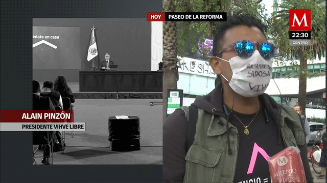 Se realiza marcha por el desbastó de medicamentos retrovirales para el VIH