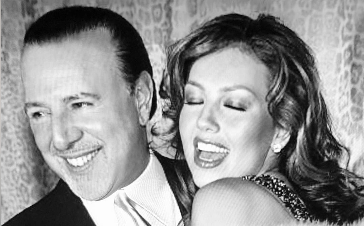 Thalía compartió un emotivo video de su boda con Tommy Mottola (Instagram)