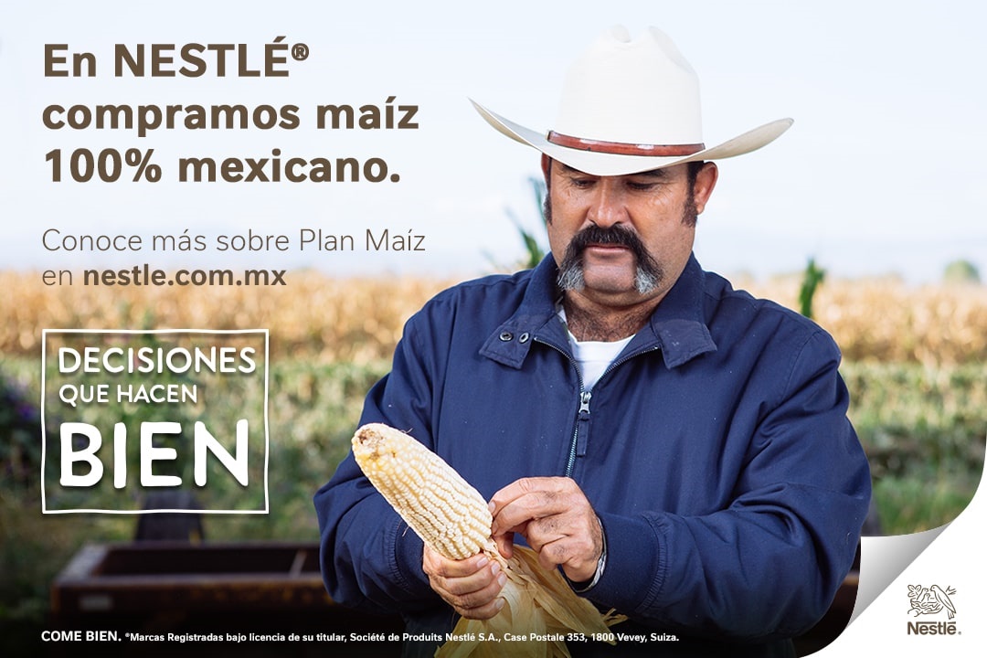 La compañía suiza Nestlé ha creado varios programas de abastecimiento responsable como Compromiso Lácteo, Cocoa Plan y Plan Maíz. (Cortesía)