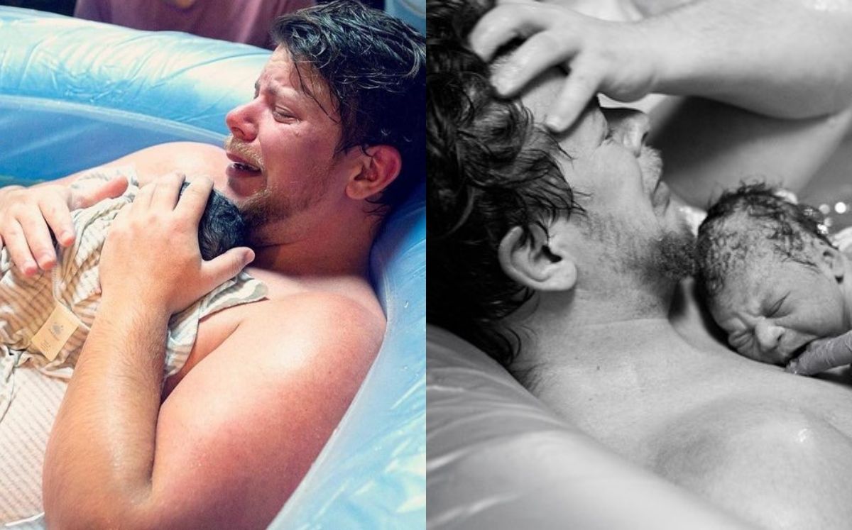 Danny Wakefield, el padre trans y su hija Wilder Lea (Instagram)